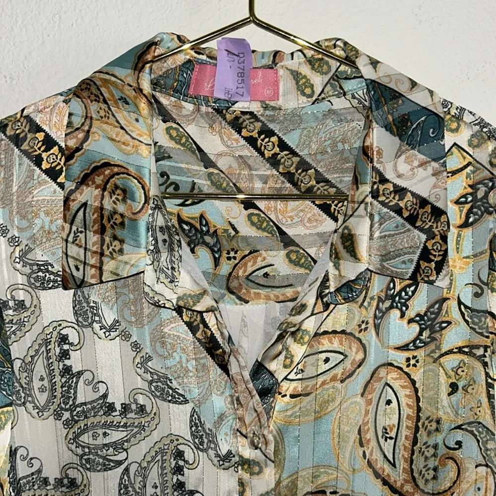 LILLY'S KLOSET | Paisley Long Sleeve Dress - Picture 2 of 10